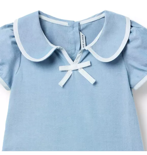 The Oxford Pleated Dress