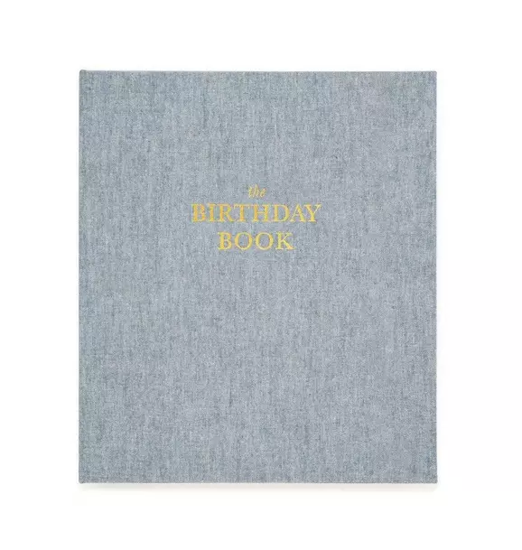 Chambray Birthday Book