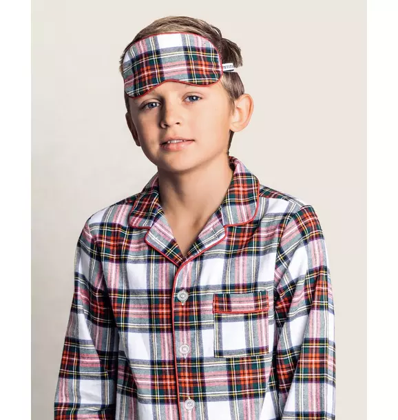 Petite Plume Balmoral Tartan Sleep Mask