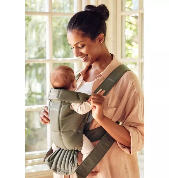 Baby Carrier Mini, Woven, Dark Green