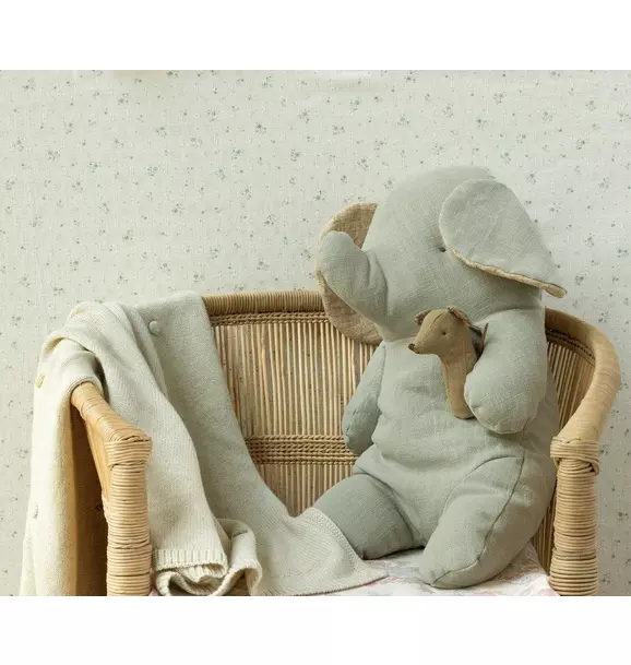 Lullaby friends, Mouse rattle - Light umber