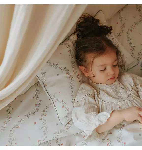 Botanical Berries Toddler Duvet Set - Ivory
