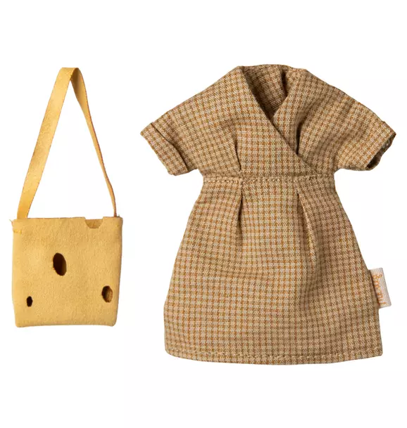 Dress and bag, Mum mouse