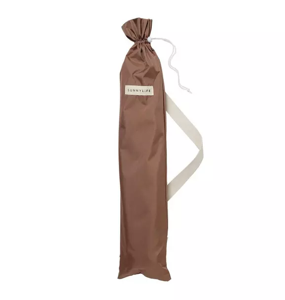 Compact Beach Umbrella: Rustico Driftwood