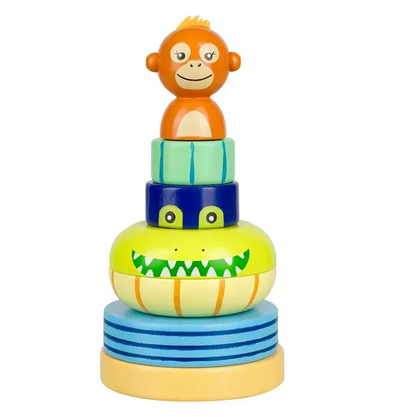 Stacking Ring: Jungle Animals