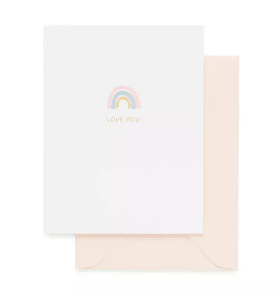 Rainbow, Love You Greeting Card