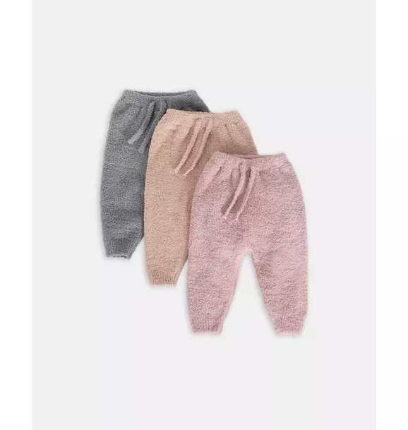 Boxy Lounge Pants Fuzzy - Pecan