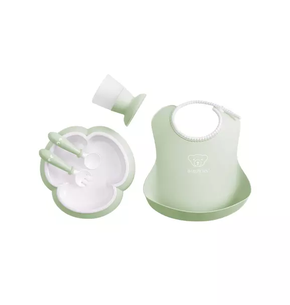 Baby Dinner Set, Powder Green