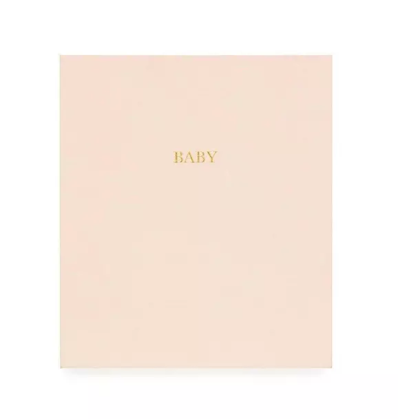 Pale Pink Baby Book