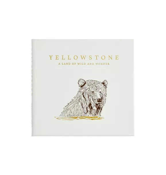 Yellowstone: A Land of Wild and Wonder LEATHER EDITION