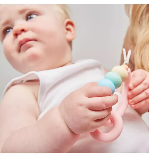 Rainbow Sherbet Arch Ring Teether