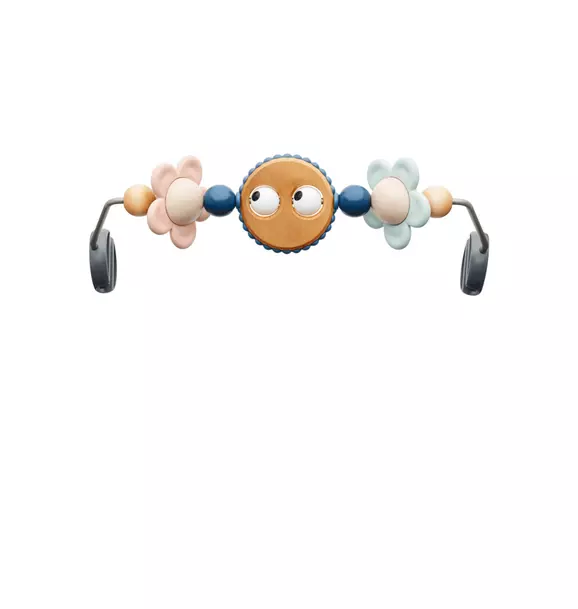 Baby Bouncer Bliss Bundle: Woven/Jersey | Beige/Gray