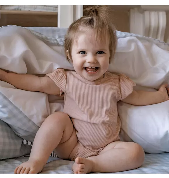 Picnic Gingham Toddler Duvet Set - Blue