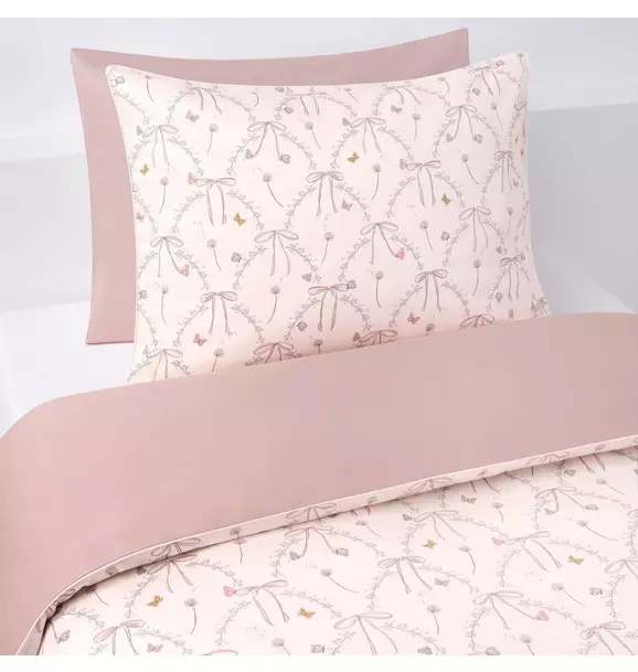 Bows & Butterfly Kisses Twin Set - Pink