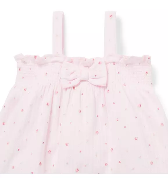 Baby Floral Pointelle Matching Set