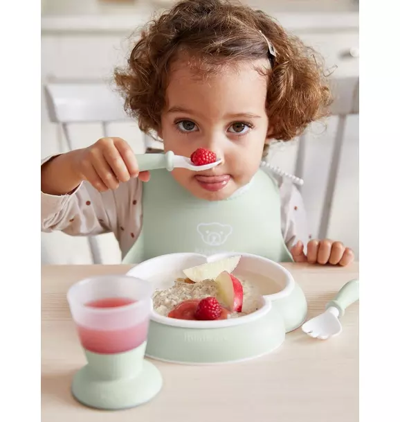 Baby Dinner Set, Powder Green
