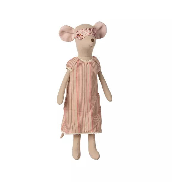 Medium Mouse in Nightgown