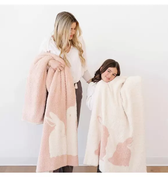 Double Layer Bamboni Blanket in Bunny