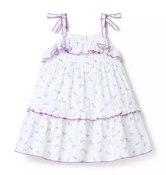 Floral Ruffle Dress