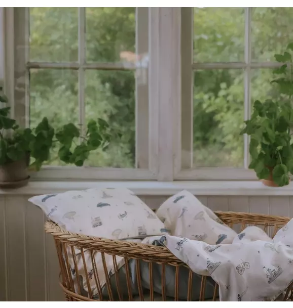 Transit Treasures Baby Duvet Set - Blue