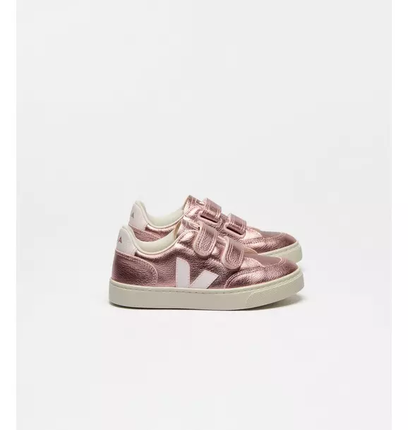 Veja Toddler Metallic V-12 Sneaker