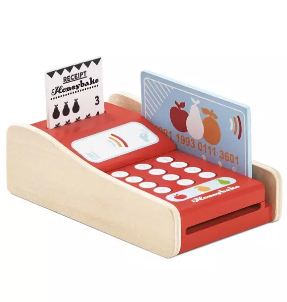 Wooden Shop Card Machine