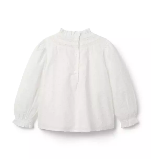 The Pintuck Lace Top