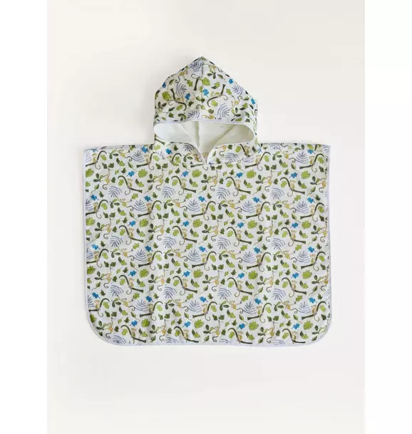 Happy Monkey Swim Poncho