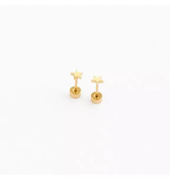 Mini Star Stud Earrings