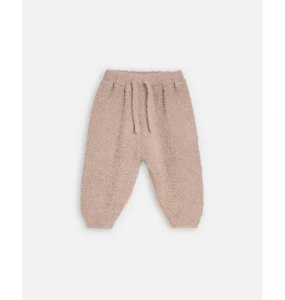Boxy Lounge Pants Fuzzy - Pecan