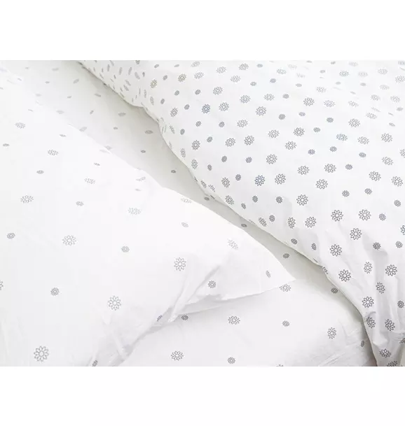 Organic Chamomile Bloom Fitted Sheet