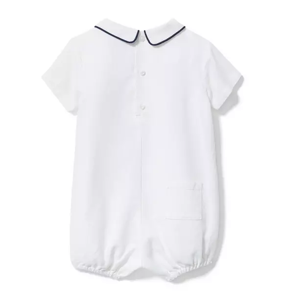 Linen Collared One-Piece