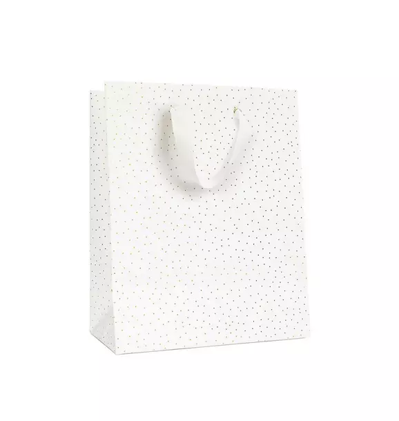 Gold Teensy Dot Gift Bag