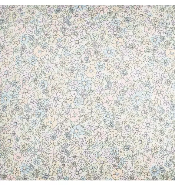 Enchanted Wildflowers Baby Duvet Set - Ivory