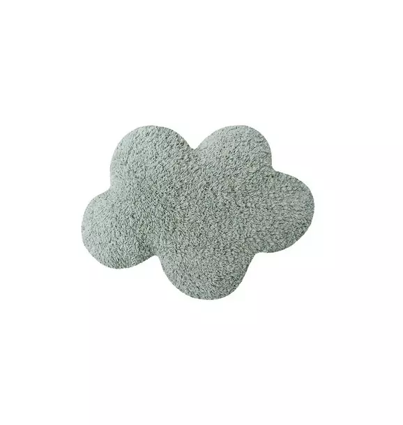 Floor Cushion Clouds Blue Sage