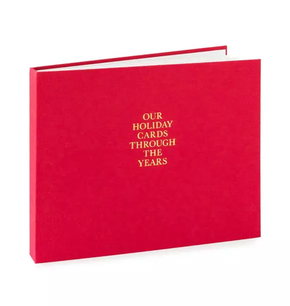 Holiday Card Book, Red