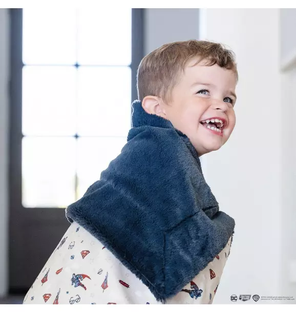 Minky Lush Blanket in Superman