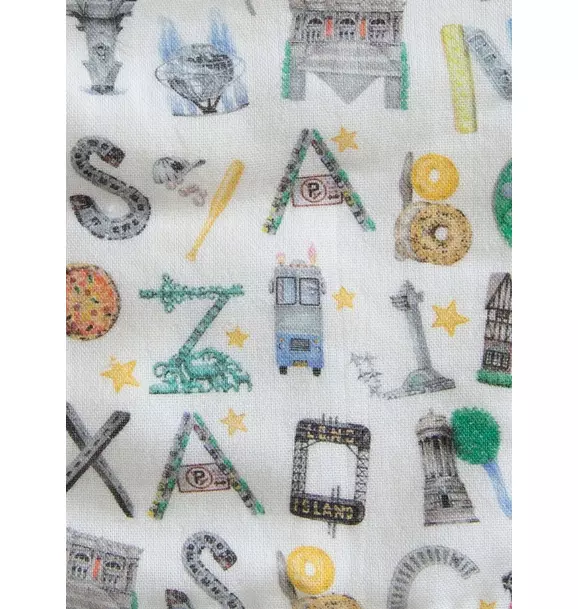 NYC Alphabet Soup Bib