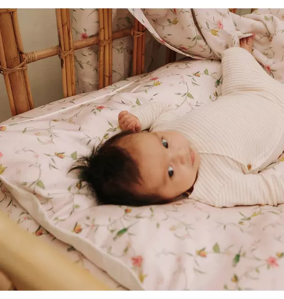 Dreaming of Paradise Baby Duvet Set- Ivory