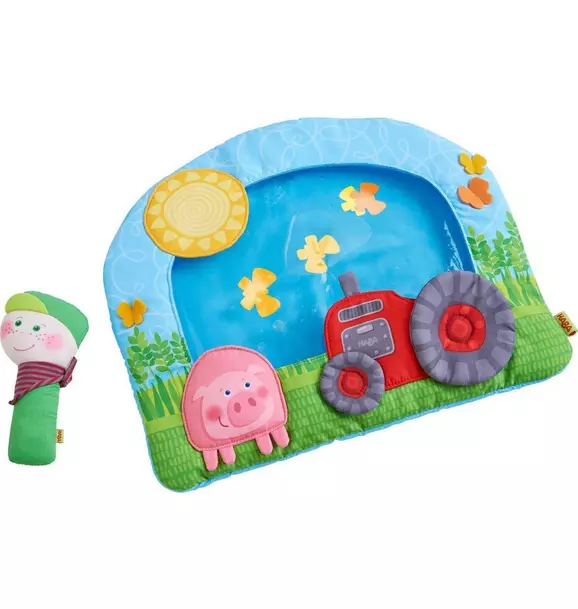 On the Farm Water Play Mat Tummy Time Activity