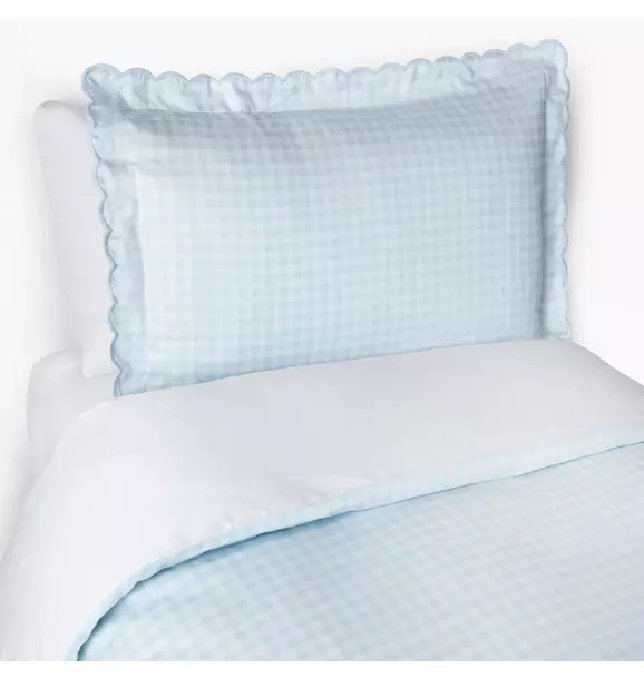 Picnic Gingham Twin Set - Blue