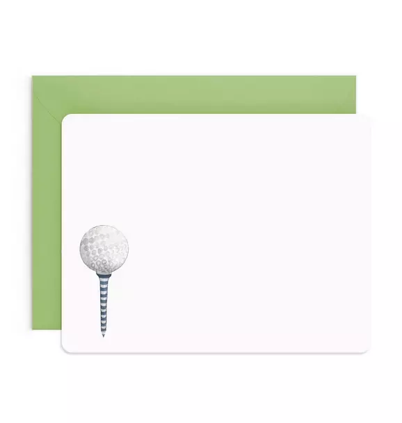Golf Tee Flat Notes