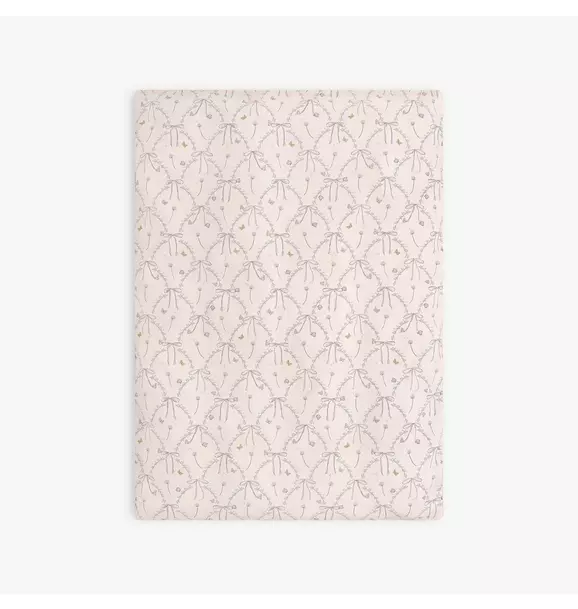 Bows & Butterfly Kisses Toddler Duvet Set - Pink