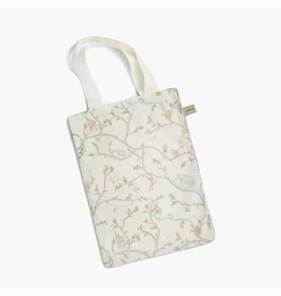 Animal Parade Crib Sheet - Ivory