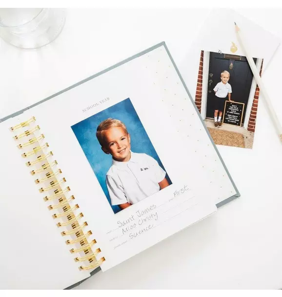 Harbor Blue School Years Photo Book