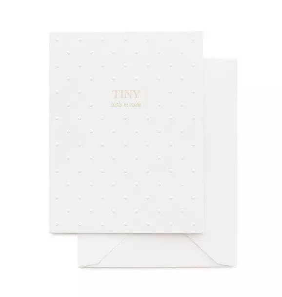 Tiny Little Miracle Greeting Card