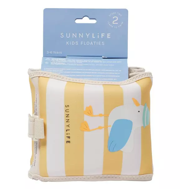 Kids Floaties: Sid The Seagull - Mustard Stripe