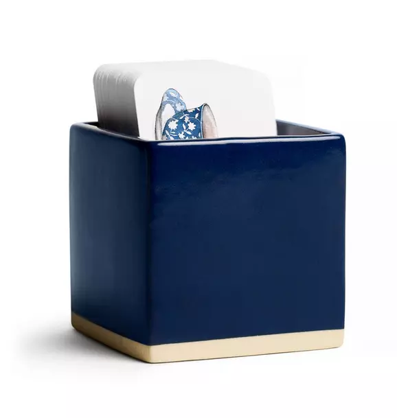 Little Notes® Ceramic Holder - Navy