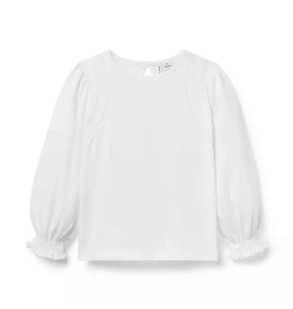 Crochet Trim Top