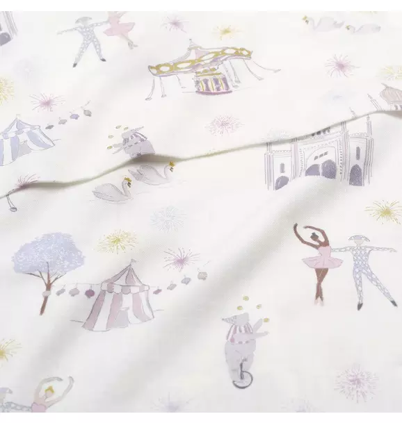Adventures in Wonderland Swaddle - Rose